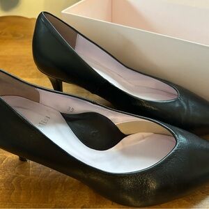 Sole Bliss Carmen Black Women's Leather Heels for Bunions Sz 39